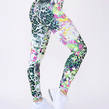 Fierce | Leggings for Women with Tropical Jungle Print