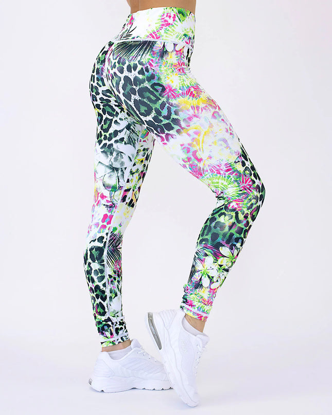 Fierce | Leggings for Women with Tropical Jungle Print