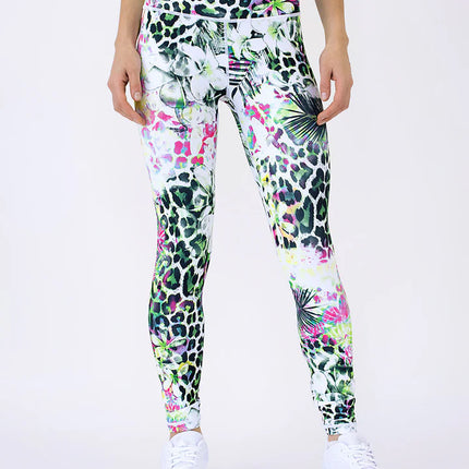 Fierce | Leggings for Women with Tropical Jungle Print