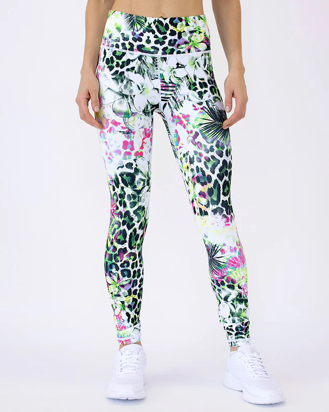 Fierce | Leggings for Women with Tropical Jungle Print