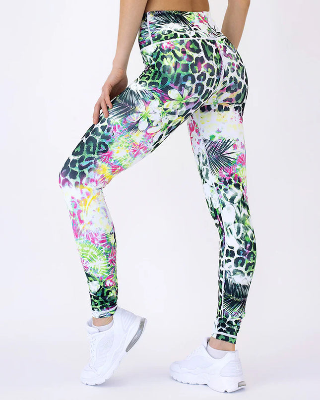 Fierce | Leggings for Women with Tropical Jungle Print