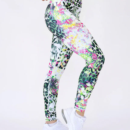 Fierce | Leggings for Women with Tropical Jungle Print