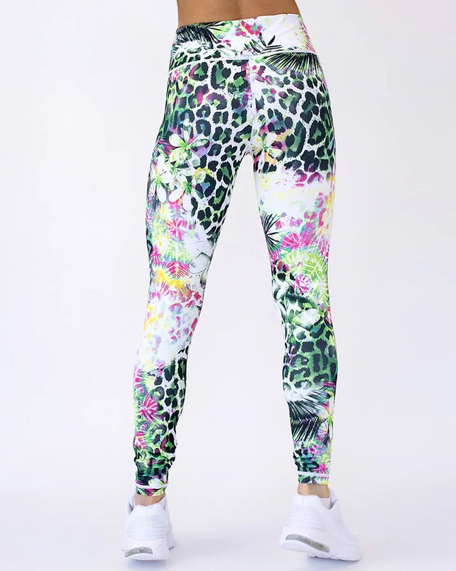 Fierce | Leggings for Women with Tropical Jungle Print