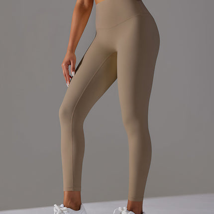 Aelina | Women’s Seamless Leggings – Minimalist Performance Fit - Brown