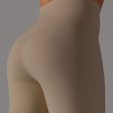 Aelina | Women’s Seamless Leggings – Minimalist Performance Fit - Brown