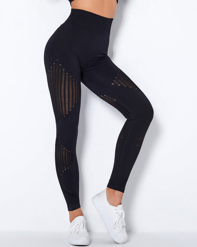 Aether | Women’s Sculpted Motion Leggings – Seamless Active Fit - Black
