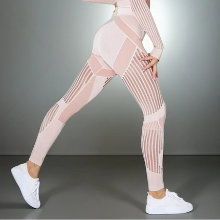 Aether | Women’s Sculpted Motion Leggings – Seamless Active Fit - Khaki