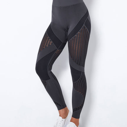Aether | Women’s Sculpted Motion Leggings – Seamless Active Fit - Dark Gray