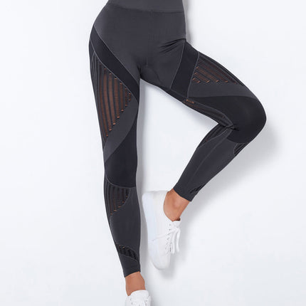 Aether | Women’s Sculpted Motion Leggings – Seamless Active Fit - Dark Gray