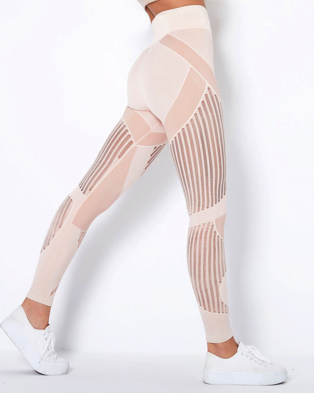Aether | Women’s Sculpted Motion Leggings – Seamless Active Fit - Khaki