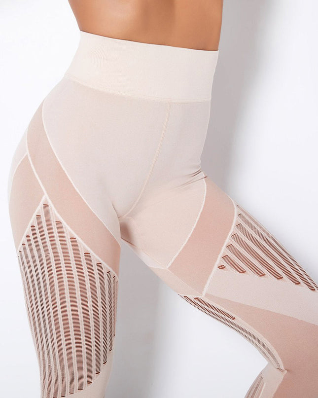 Aether | Women’s Sculpted Motion Leggings – Seamless Active Fit - Khaki
