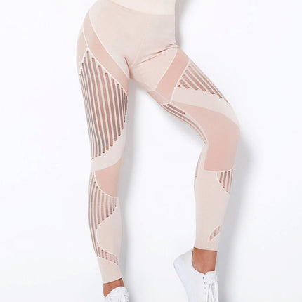 Aether | Women’s Sculpted Motion Leggings – Seamless Active Fit - Khaki