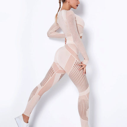 Aether | Women’s Sculpted Motion Leggings – Seamless Active Fit - Khaki