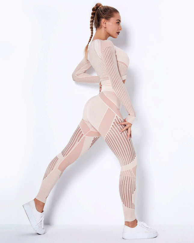 Aether | Women’s Sculpted Motion Leggings – Seamless Active Fit - Khaki