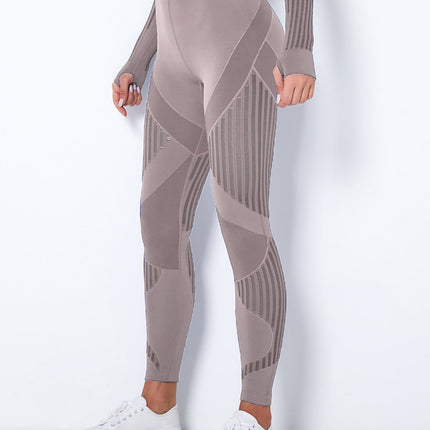 Aether | Women’s Sculpted Motion Leggings – Seamless Active Fit –  Dusty Gray