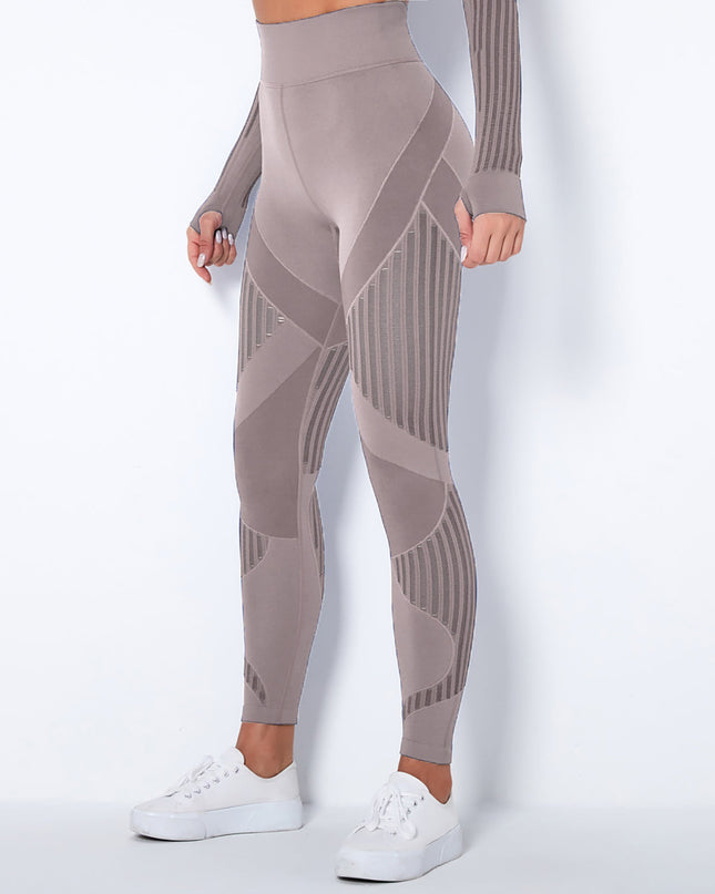 Aether | Women’s Sculpted Motion Leggings – Seamless Active Fit –  Dusty Gray