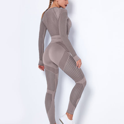 Aether | Women’s Sculpted Motion Leggings – Seamless Active Fit –  Dusty Gray