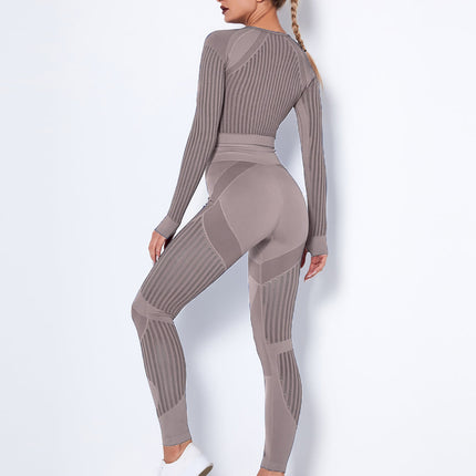 Aether | Women’s Sculpted Motion Leggings – Seamless Active Fit –  Dusty Gray
