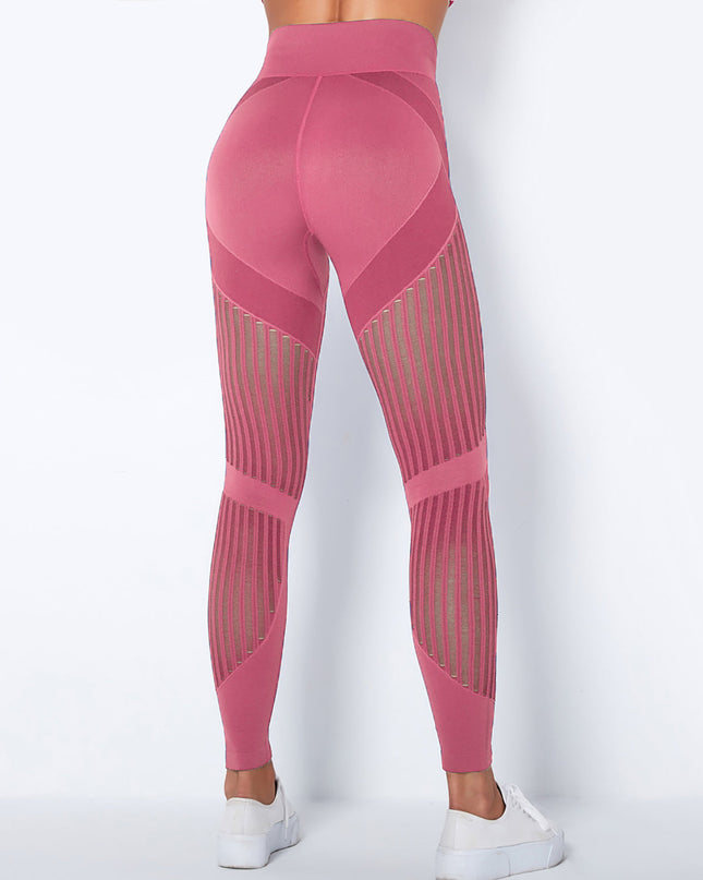 Aether | Women’s Sculpted Motion Leggings – Seamless Active Fit –  Pink