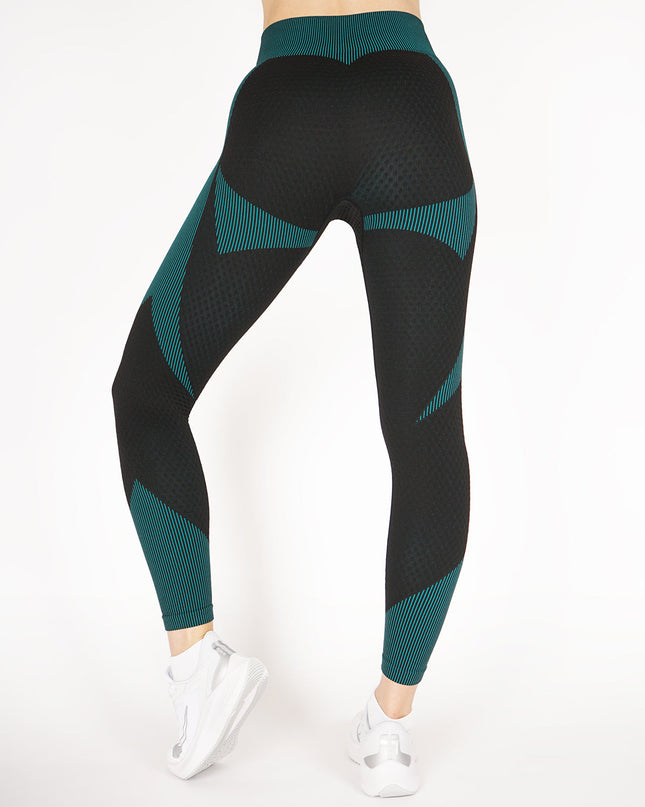 Aligné | Women’s Seamless Leggings – Embrace Your Form – Green