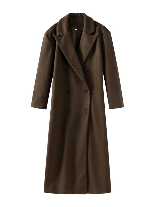Ashmoor | Oversized Wool Blend Coat – Trench Coat
