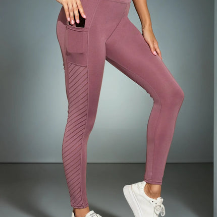 Avielle | Women’s Pocket Leggings – Functional Everyday Fit - Pink