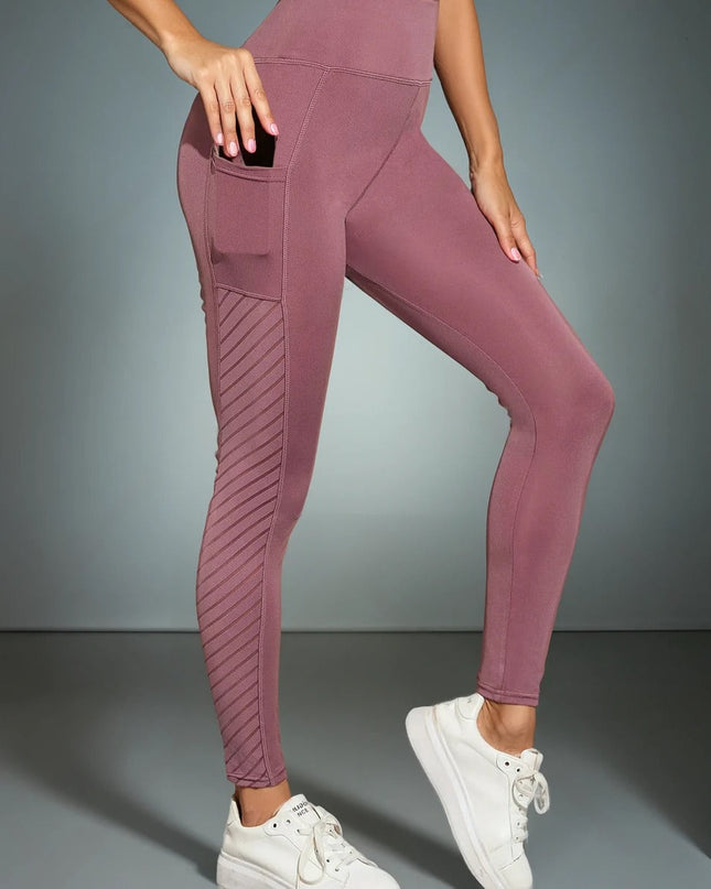 Avielle | Women’s Pocket Leggings – Functional Everyday Fit - Pink