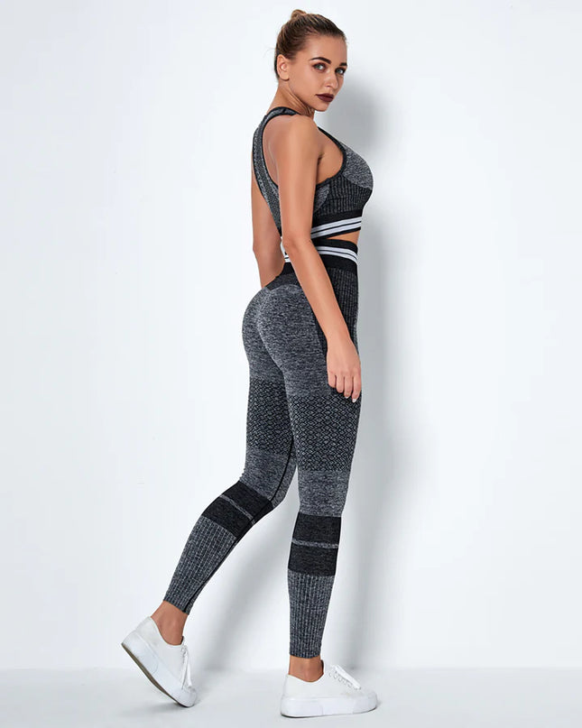 Horizon | Sports Bra for Women with Seamless Design – Space Black