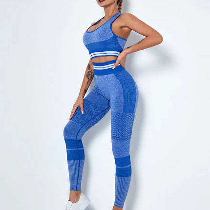 Horizon | Sports Bra for Women with Seamless Design – Blue Azure