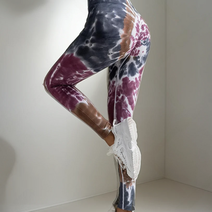 Caelis | Women’s Seamless Scrunch Leggings – Sleek Sculpt Style - Earthy