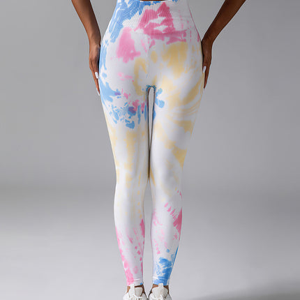 Caelis | Women’s Seamless Scrunch Leggings – Sleek Sculpt Style - Candy