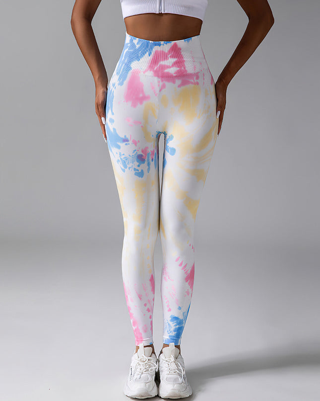 Caelis | Women’s Seamless Scrunch Leggings – Sleek Sculpt Style - Candy