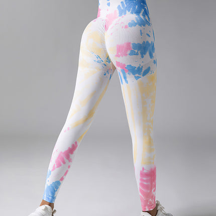 Caelis | Women’s Seamless Scrunch Leggings – Sleek Sculpt Style - Candy