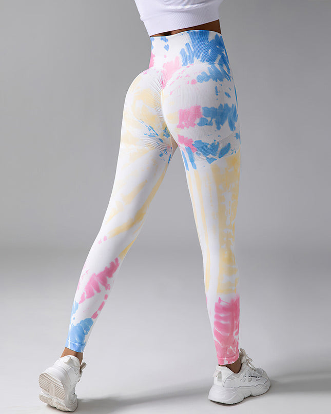 Caelis | Women’s Seamless Scrunch Leggings – Sleek Sculpt Style - Candy