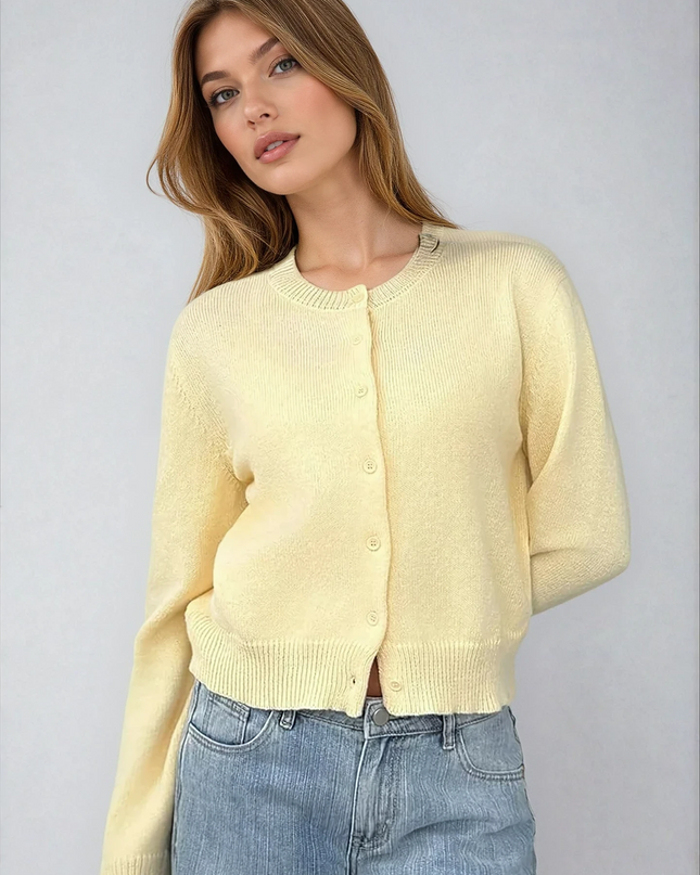 Cardinelle | Buttoned Knitwear Cardigan – Boyfriend Cardigan