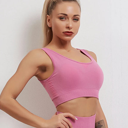 Aura | Seamless Sports Bra – Effortless Support & Style - Charm