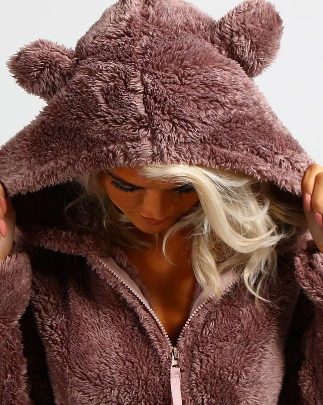 Cuddle | Ultra-Soft Fleece Onesie – Fleece Sweatshirt