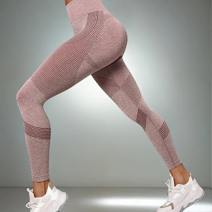 Dahlira | Women’s Seamless Leggings – Smooth Performance Fit - Coffee