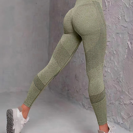 Dahlira | Women’s Seamless Leggings – Smooth Performance Fit - Green