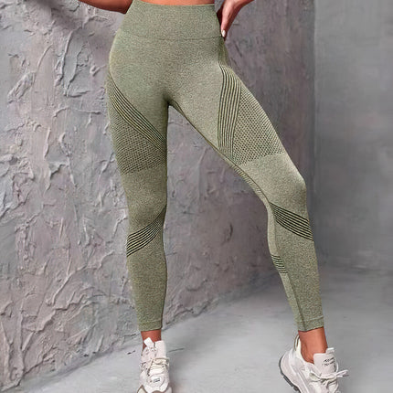 Dahlira | Women’s Seamless Leggings – Smooth Performance Fit - Green