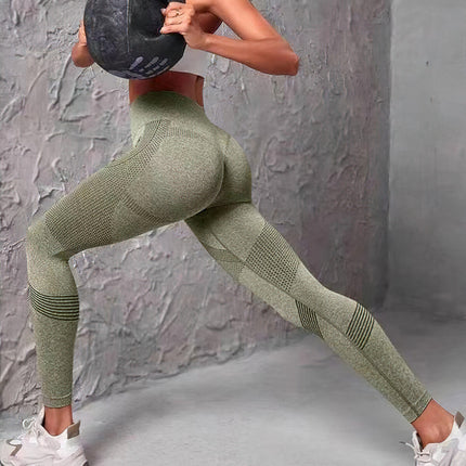 Dahlira | Women’s Seamless Leggings – Smooth Performance Fit - Green