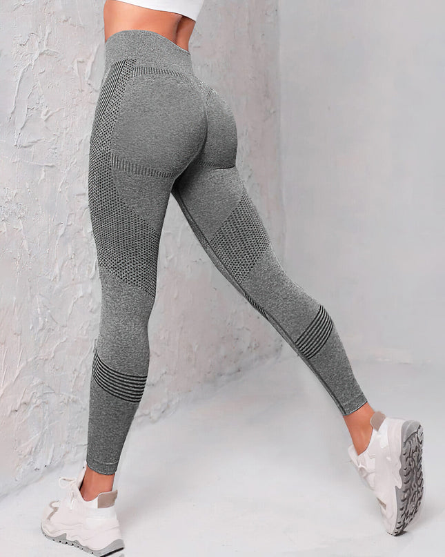 Dahlira | Women’s Seamless Leggings – Smooth Performance Fit - Grey