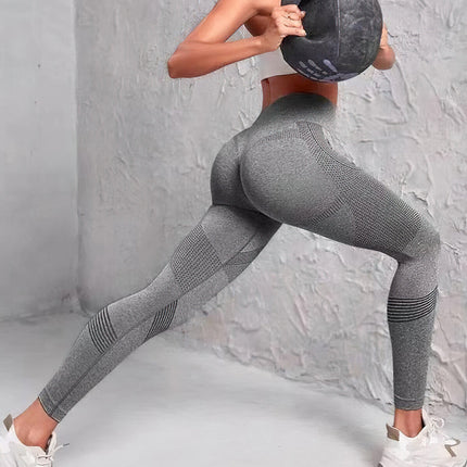 Dahlira | Women’s Seamless Leggings – Smooth Performance Fit - Grey