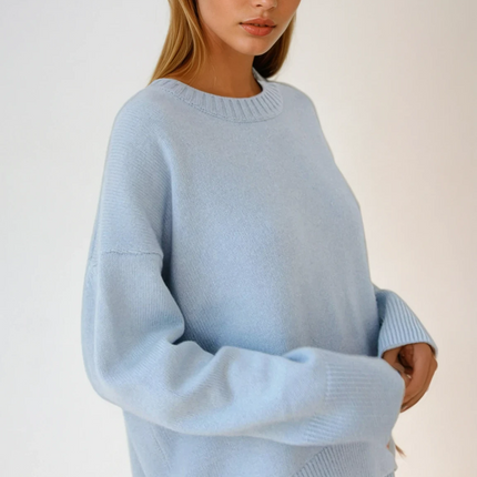 Eden | Oversized Pullover Sweater – Crew neck Knitwear