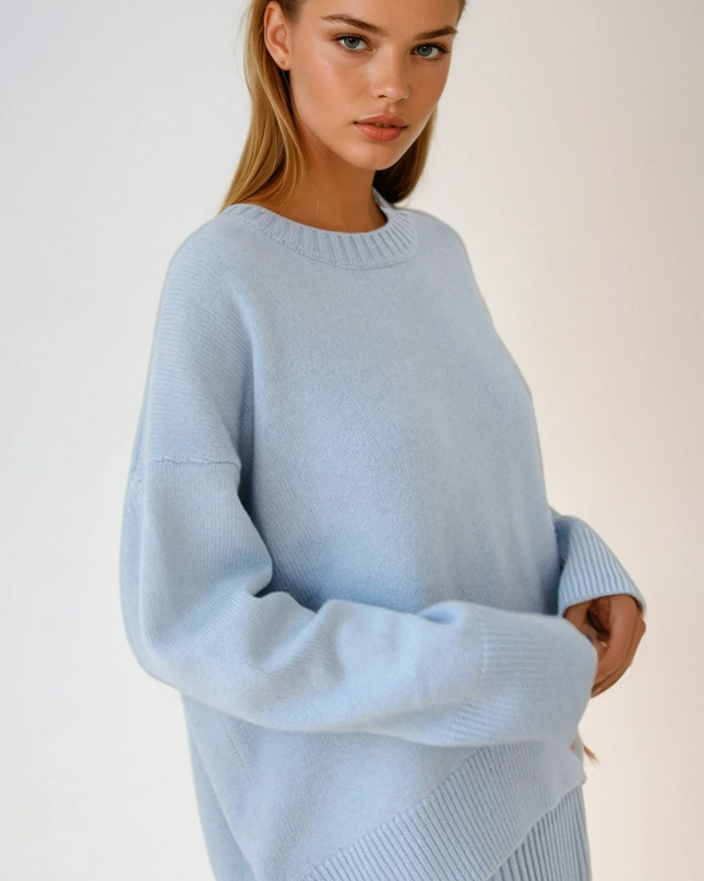 Eden | Oversized Pullover Sweater – Crew neck Knitwear