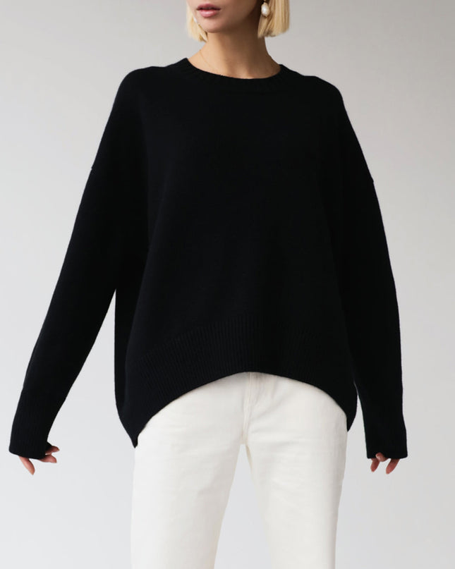 Eden | Oversized Pullover Sweater – Crew neck Knitwear