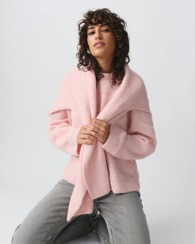 Elena | Oversized Knit Sweater – Crewneck Knitwear