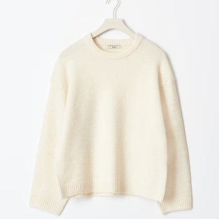 Elena | Oversized Knit Sweater – Crewneck Knitwear
