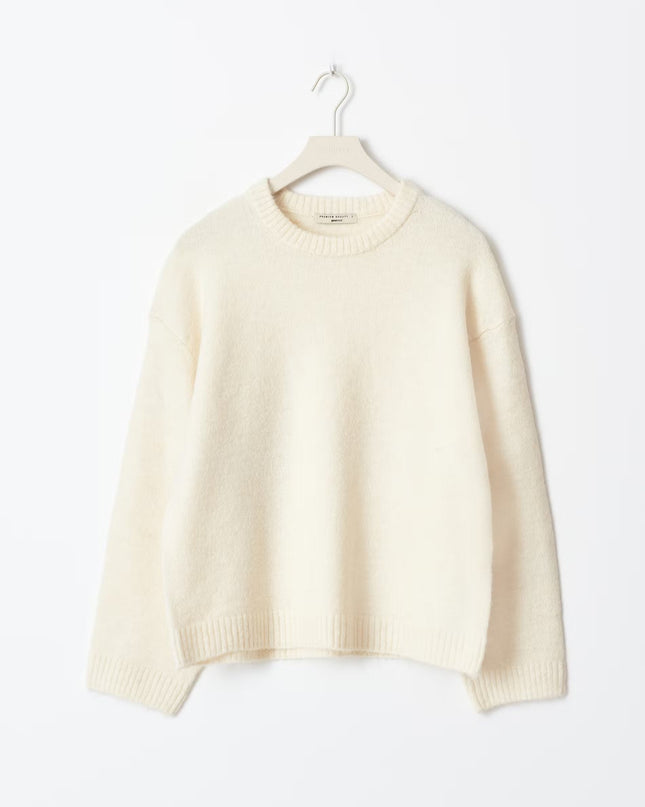 Elena | Oversized Knit Sweater – Crewneck Knitwear