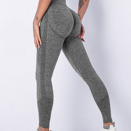 Elira | Women’s Seamless Scrunch Leggings – Sleek Everyday Fit - Gray